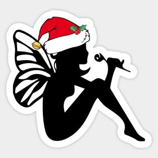 Cute Christmas Fairy Sticker